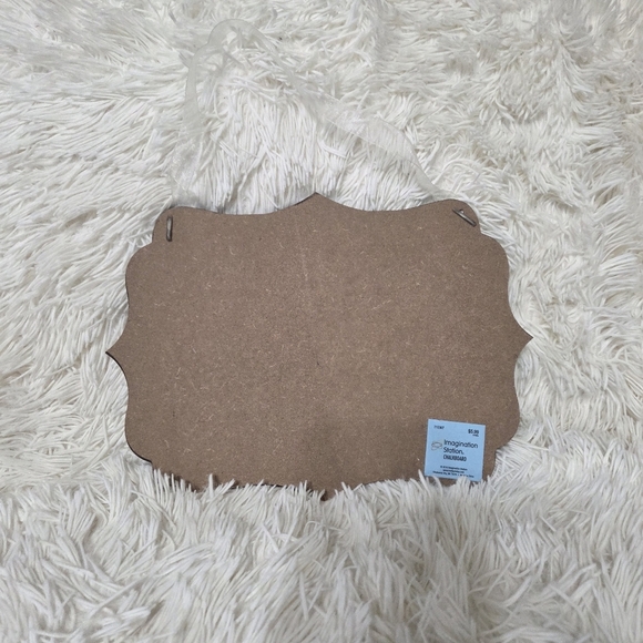 Imagination Station Ornate Chalkboard Crafting Wedding Sign Wall Decor Party - Picture 4 of 5